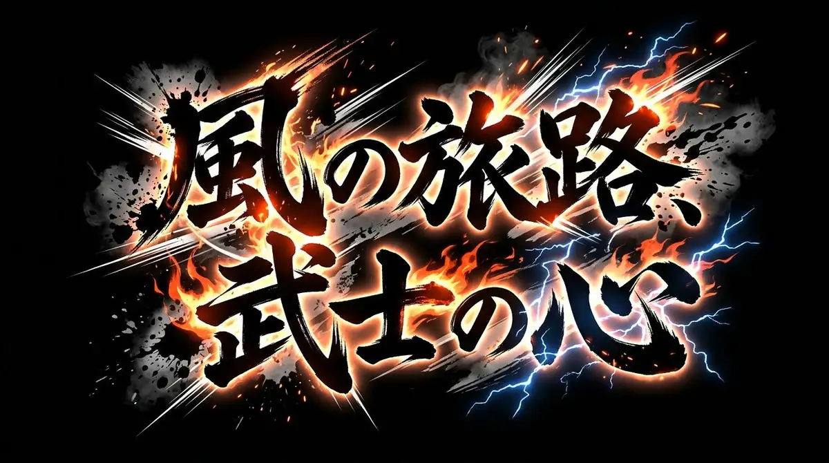 四种风格的标题Logo设计