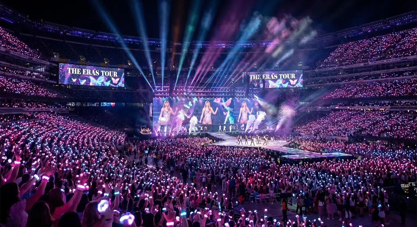 Taylor Swift演唱会:震撼现场表演场景