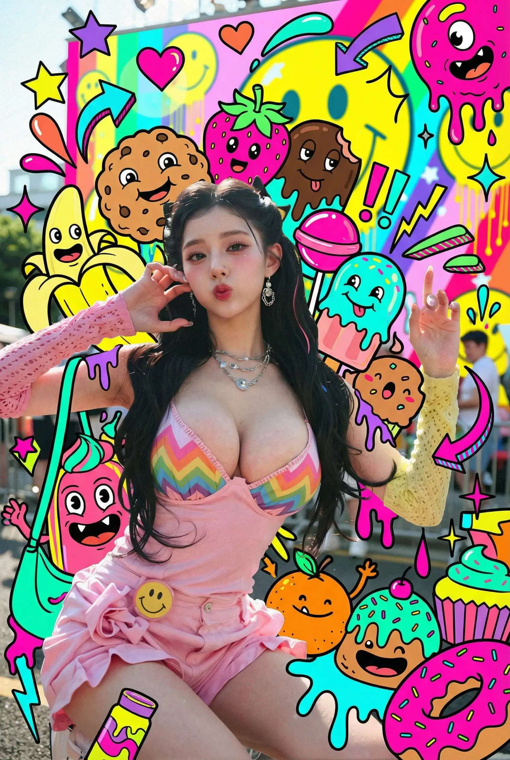 波普风甜点怪兽过载