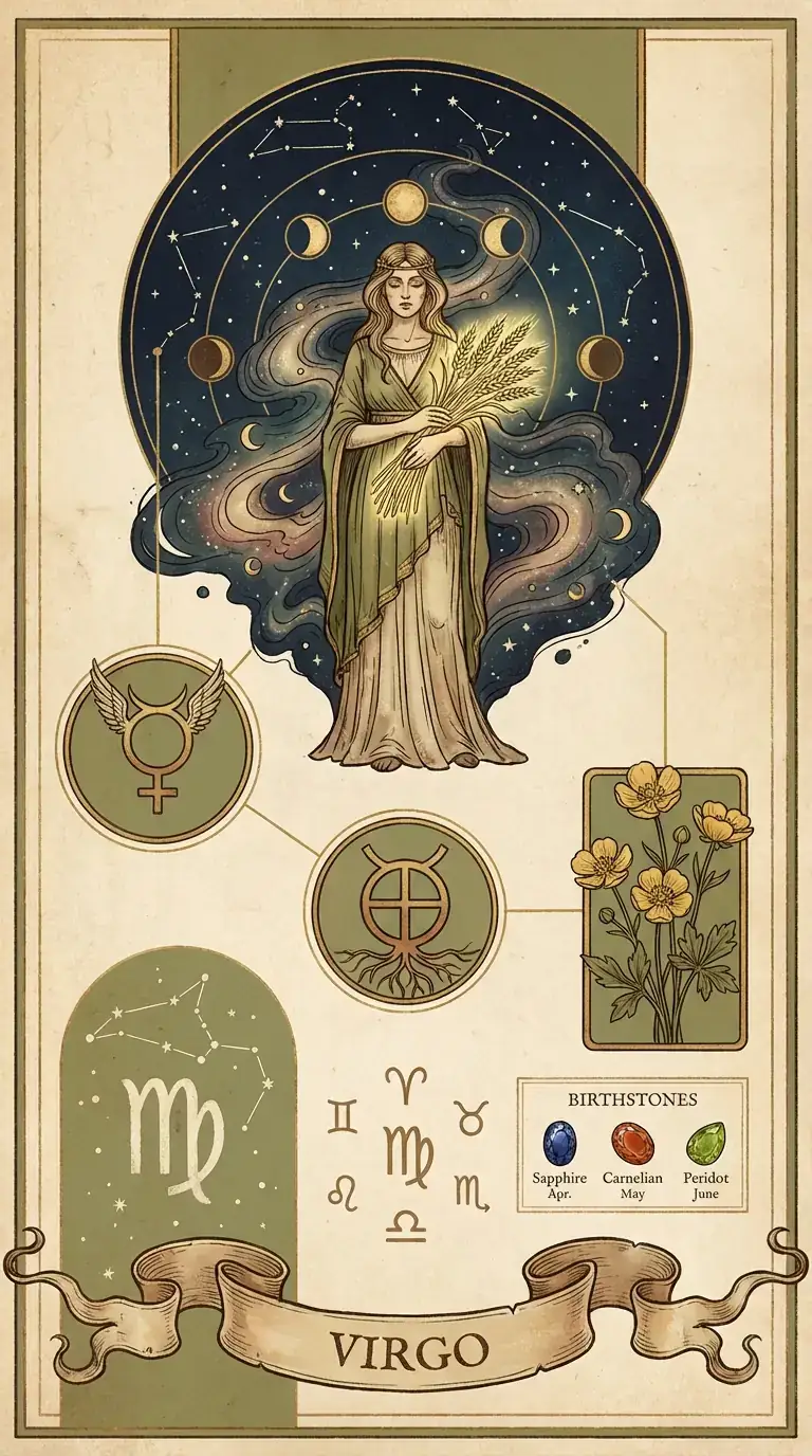 处女座 (Virgo):完美的追求者