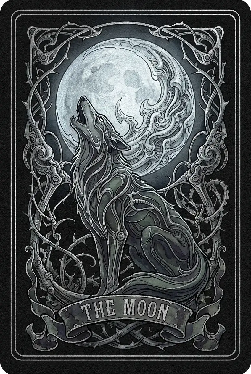 暗黑风格塔罗牌 (Dark Art Nouveau Tarot)