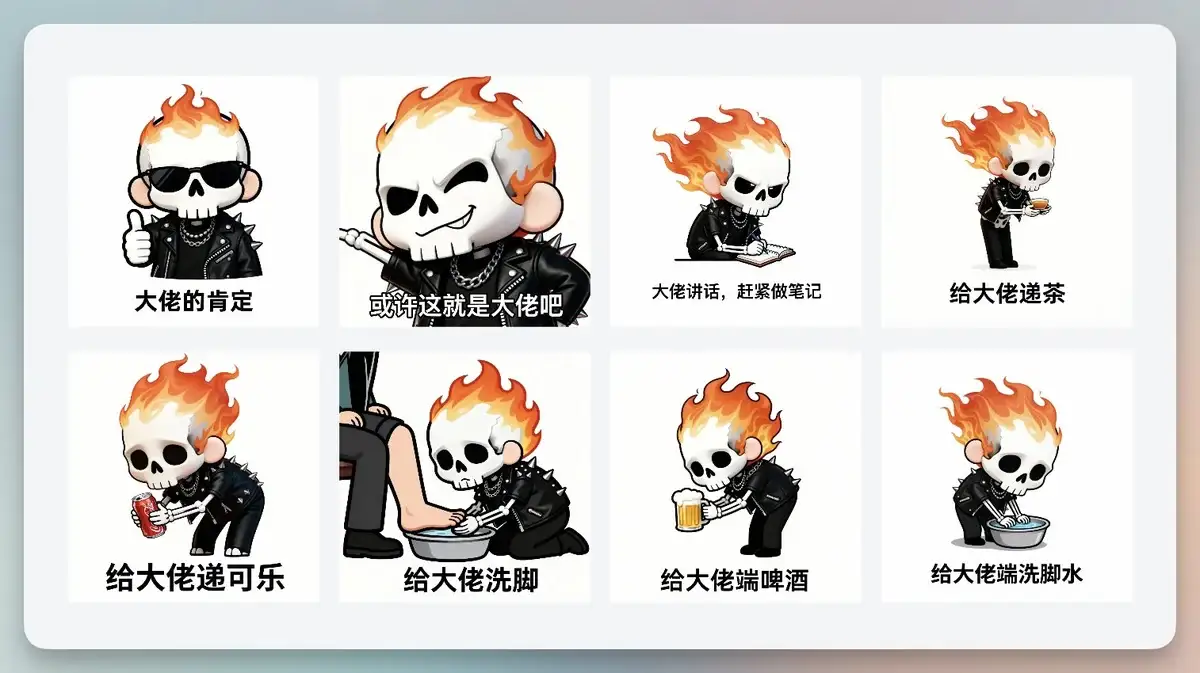 自定义人物的表情包生成