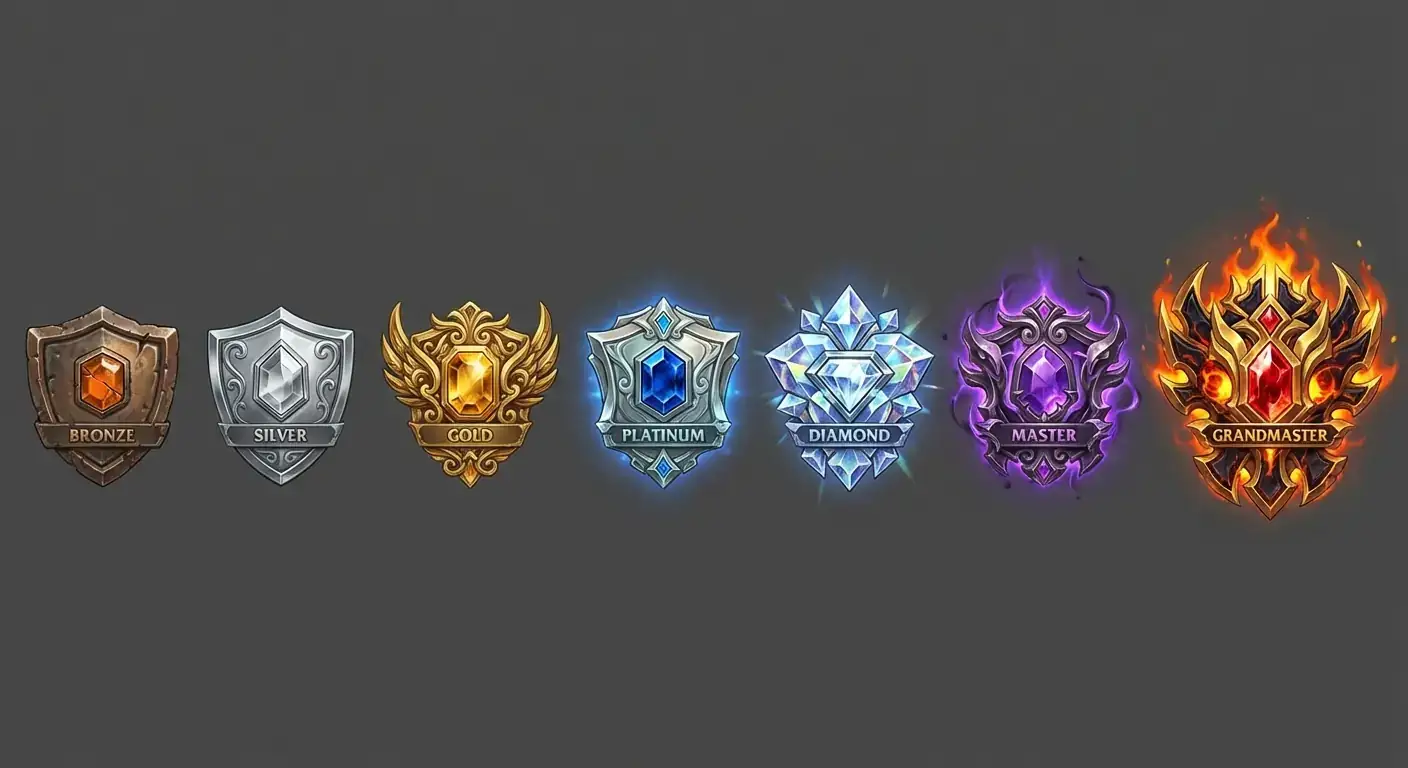 排名段位成就徽章 (Ranked Badges)
