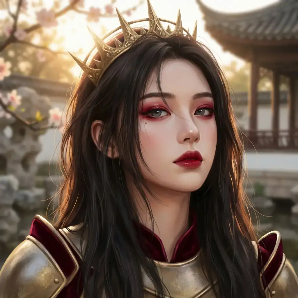 2.5D 半写实奇幻肖像:抖音热门唯美古风妆容