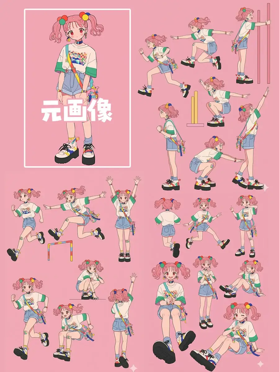 超多人物姿势生成