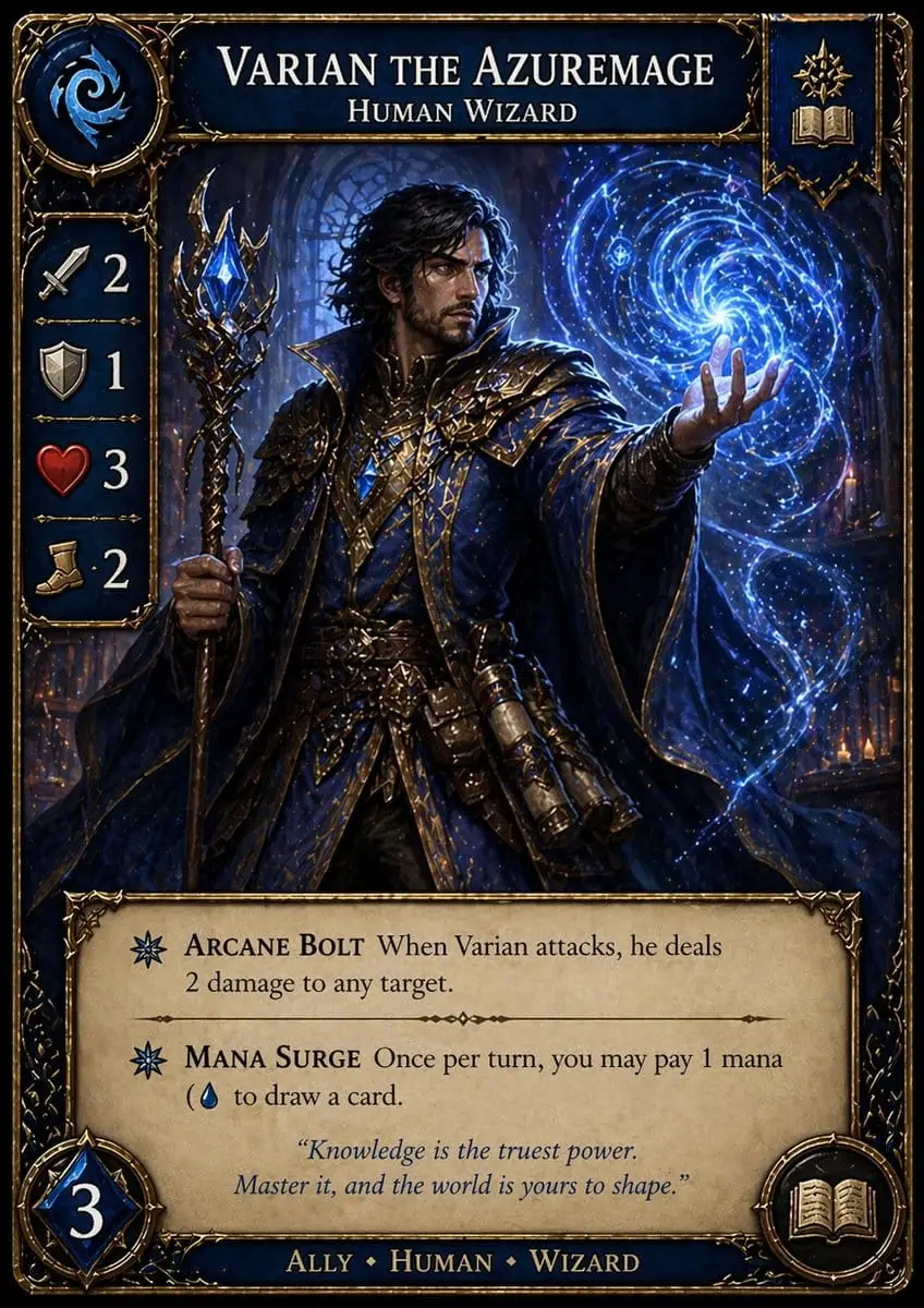 奇幻法师TCG卡牌设计大师