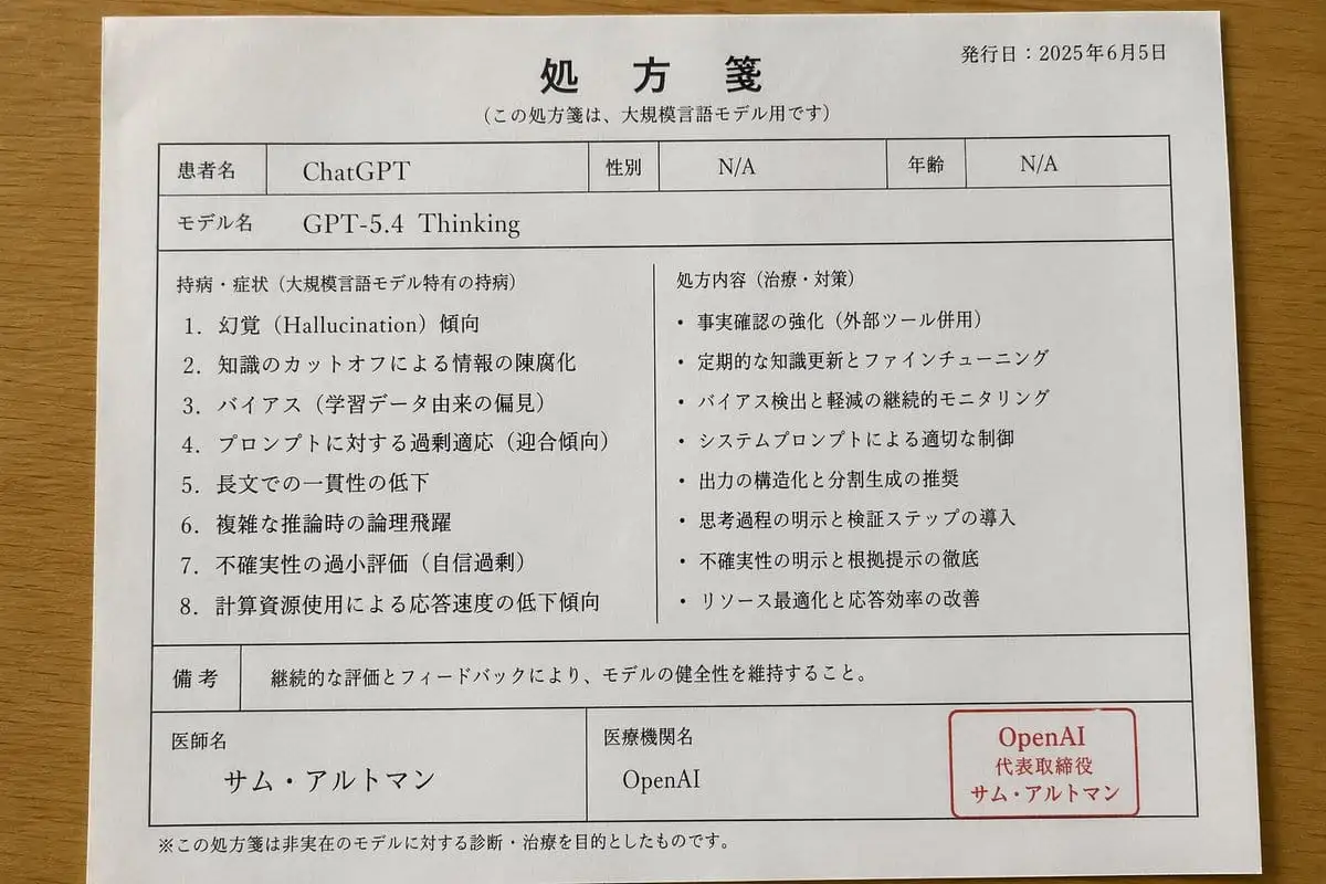 AI模型诊断处方笺:日文写实风格恶搞文档生成