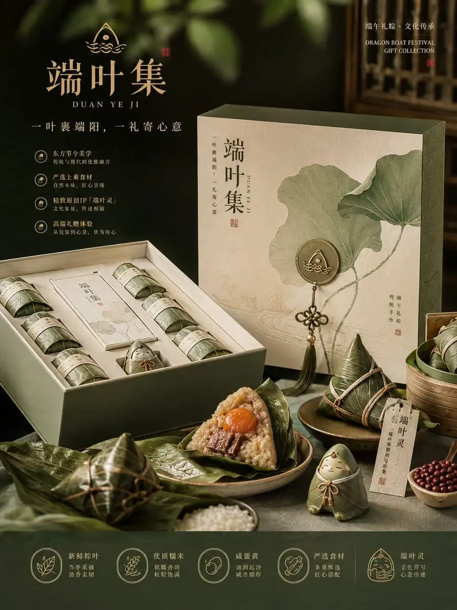 品牌IP商品化视觉提案系统 — 4张统一视觉系统生成
