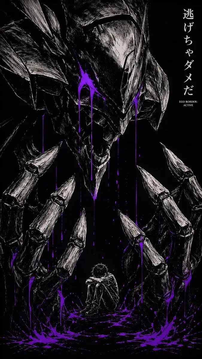 暗黑漫画风怪物海报 | Seinen恐漫AI生成