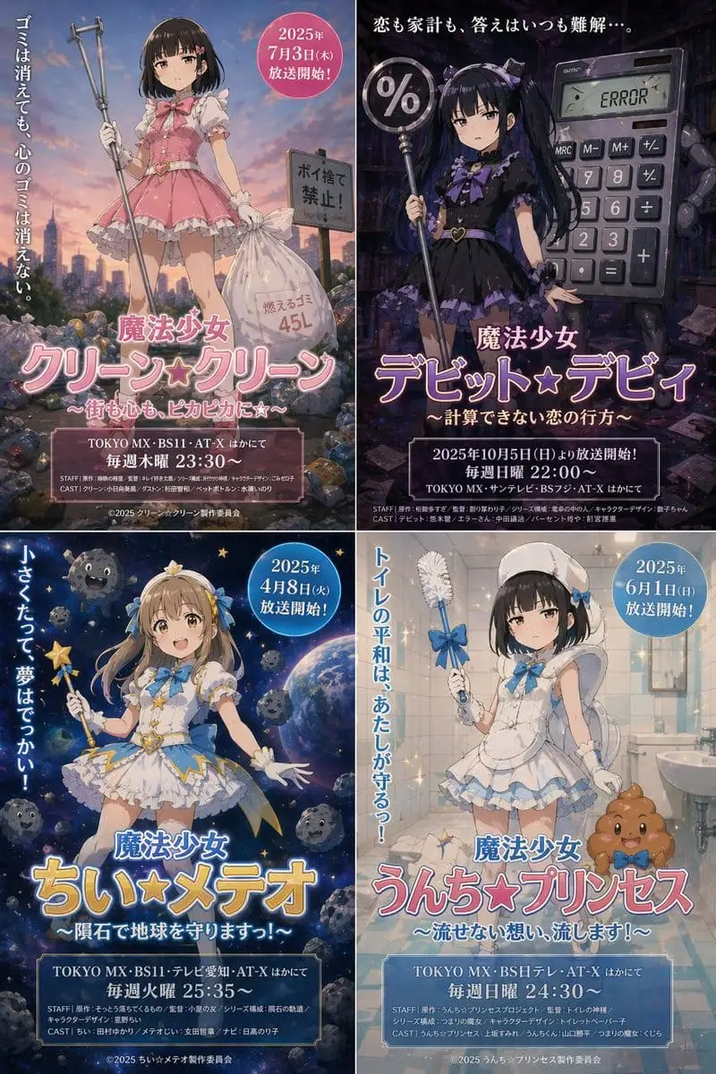 超现实日本动漫海报生成专家