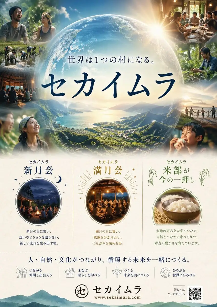日本生态社区宣传海报设计 | 高端日系环保品牌视觉