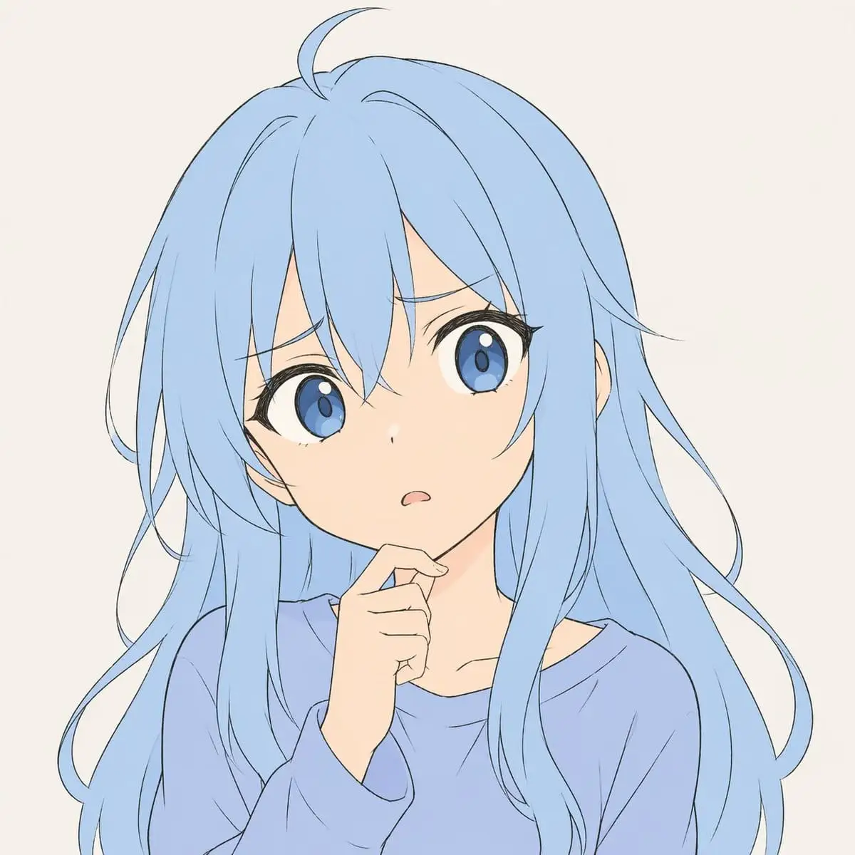 柔和色调动漫角色涂鸦生成器