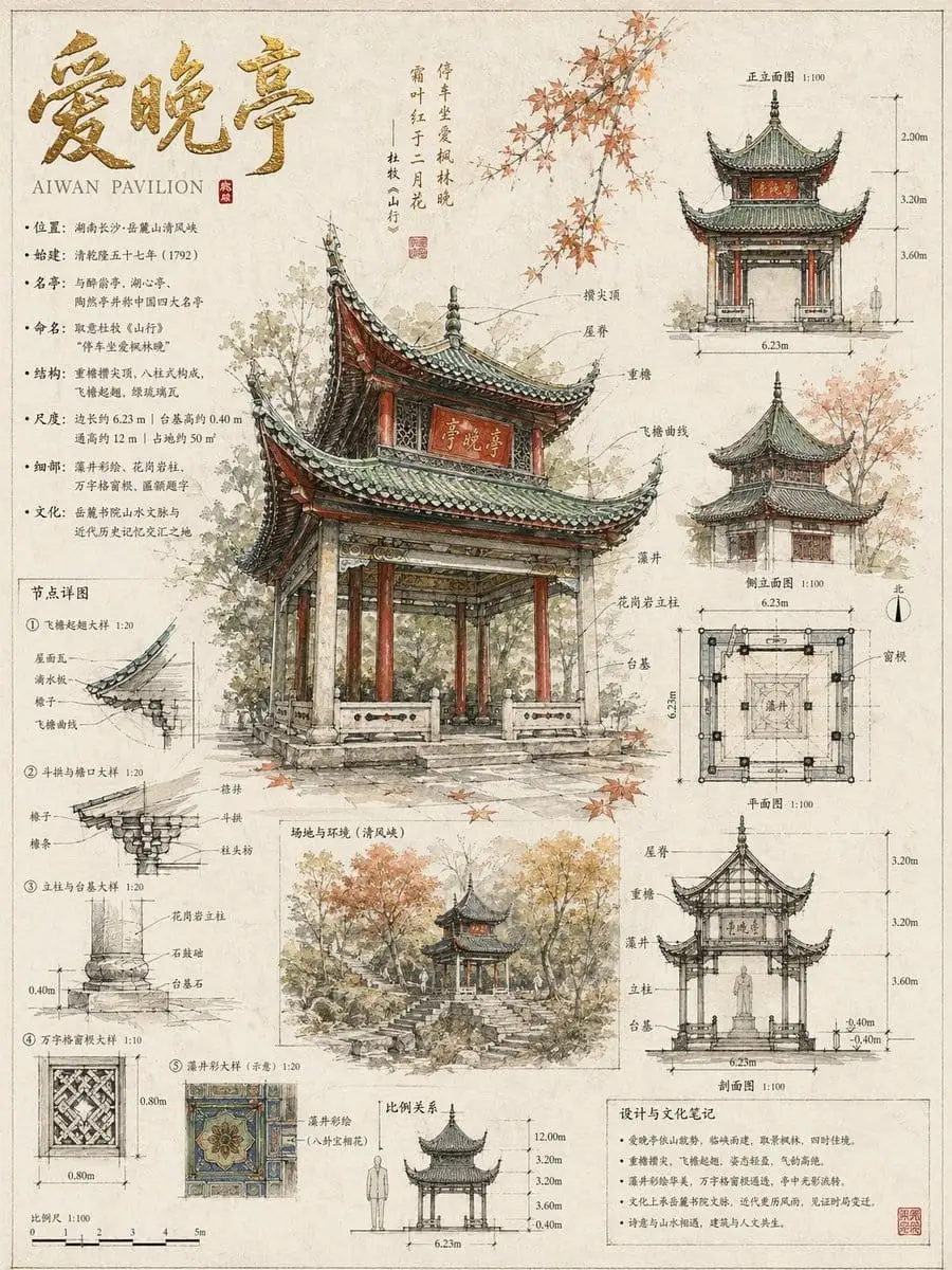 大师级建筑手绘设计长卷 | 建筑大师原稿风格