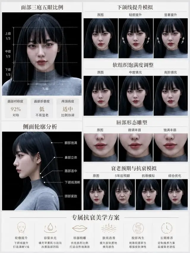 五官与肤色彩妆拆解报告