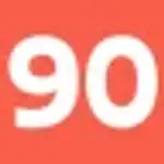 90设计网 logo