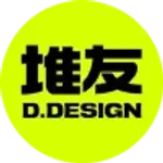 D logo