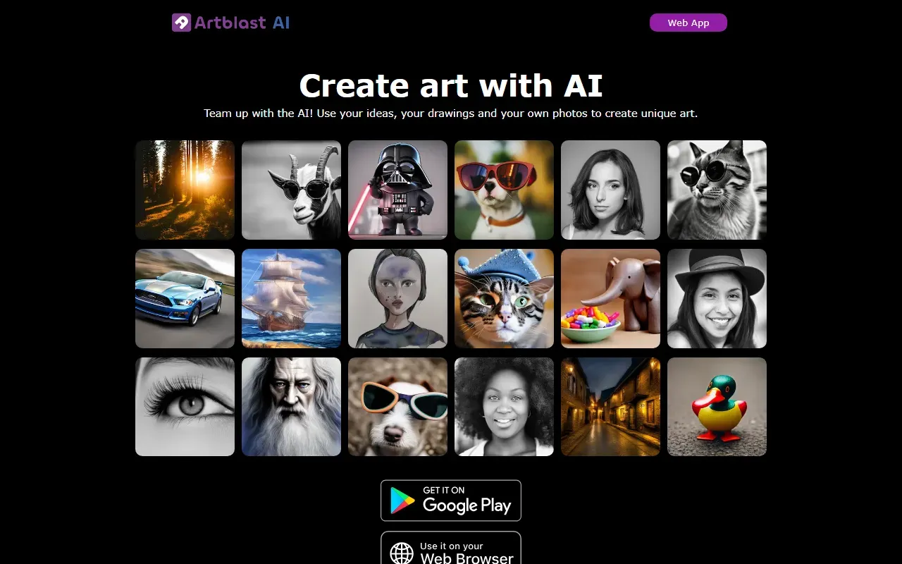 ArtBlastAI 截图