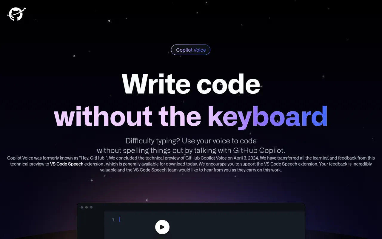 Githubnext 截图