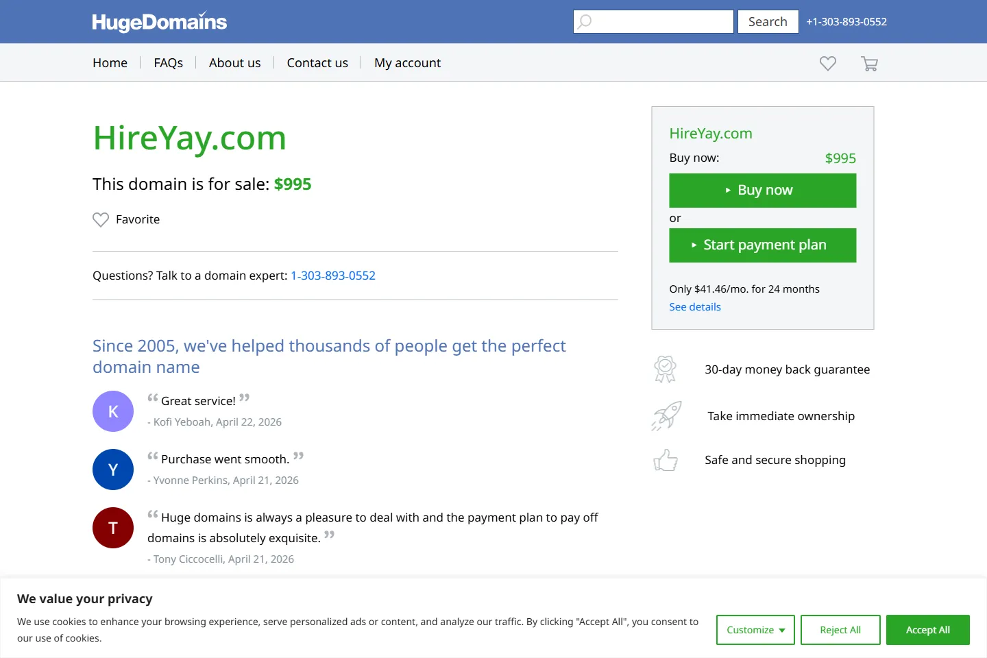HireYaY 截图