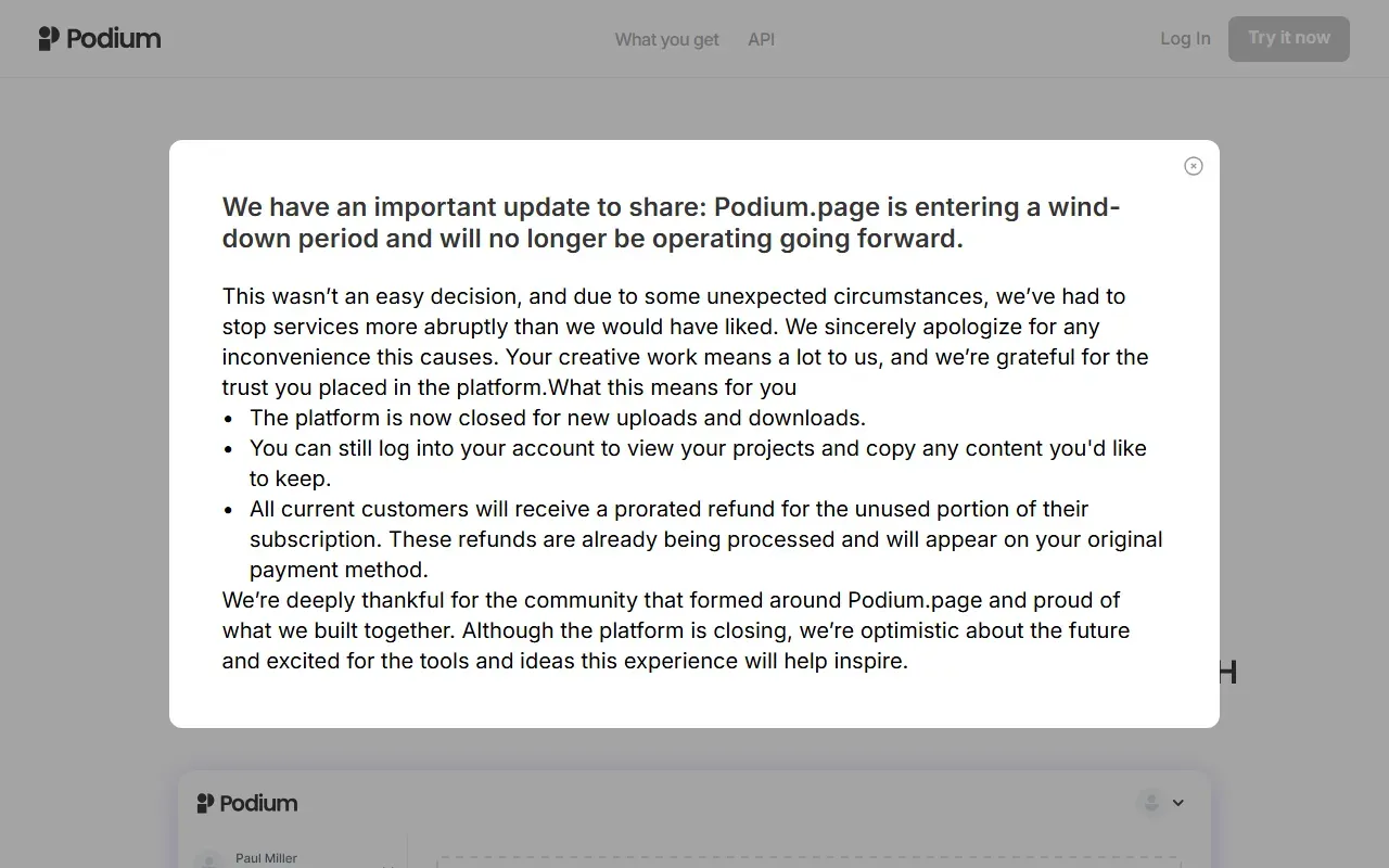 podium 截图
