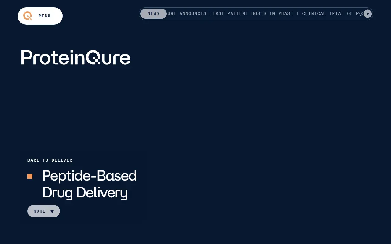 ProteinQure 截图