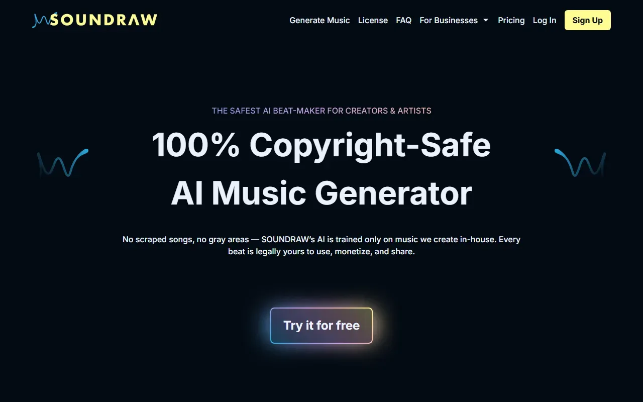 Soundraw 截图