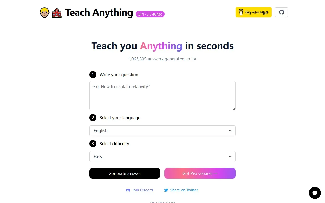 Teach Anything 截图