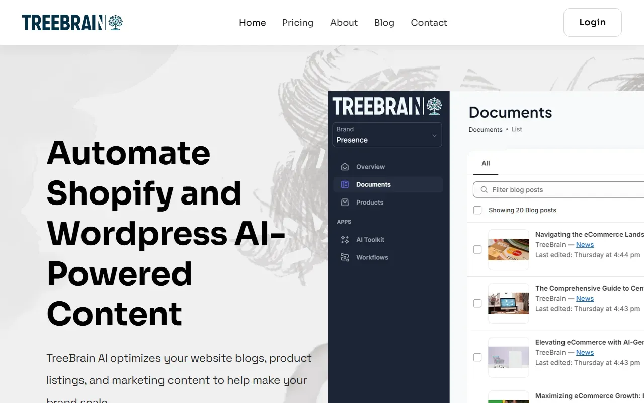 TreeBrain 截图