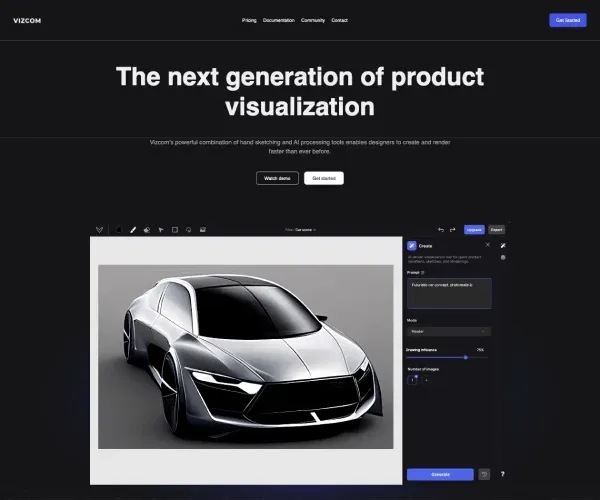 Vizcom 截图