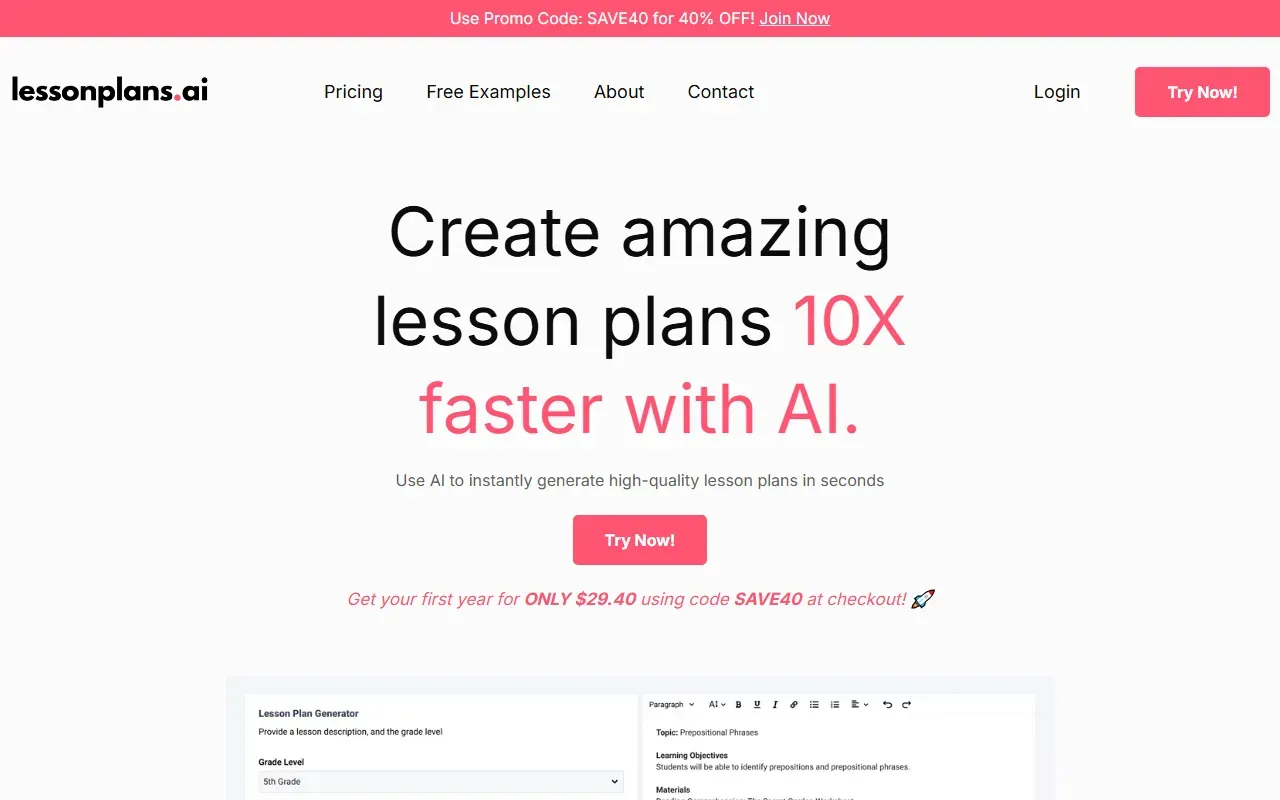 Lessonplans 截图