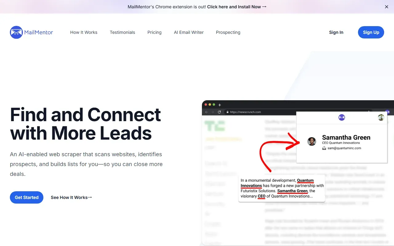 MailMentor 截图