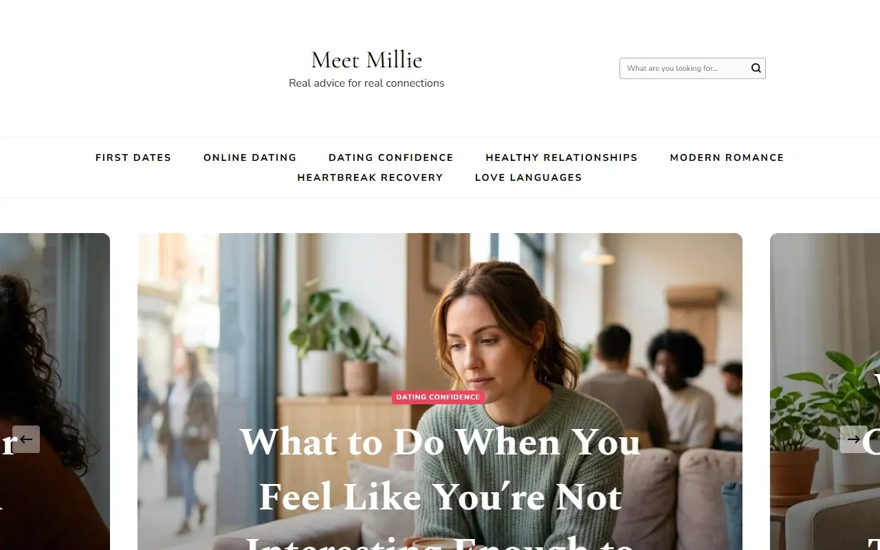 Meetmillie 截图