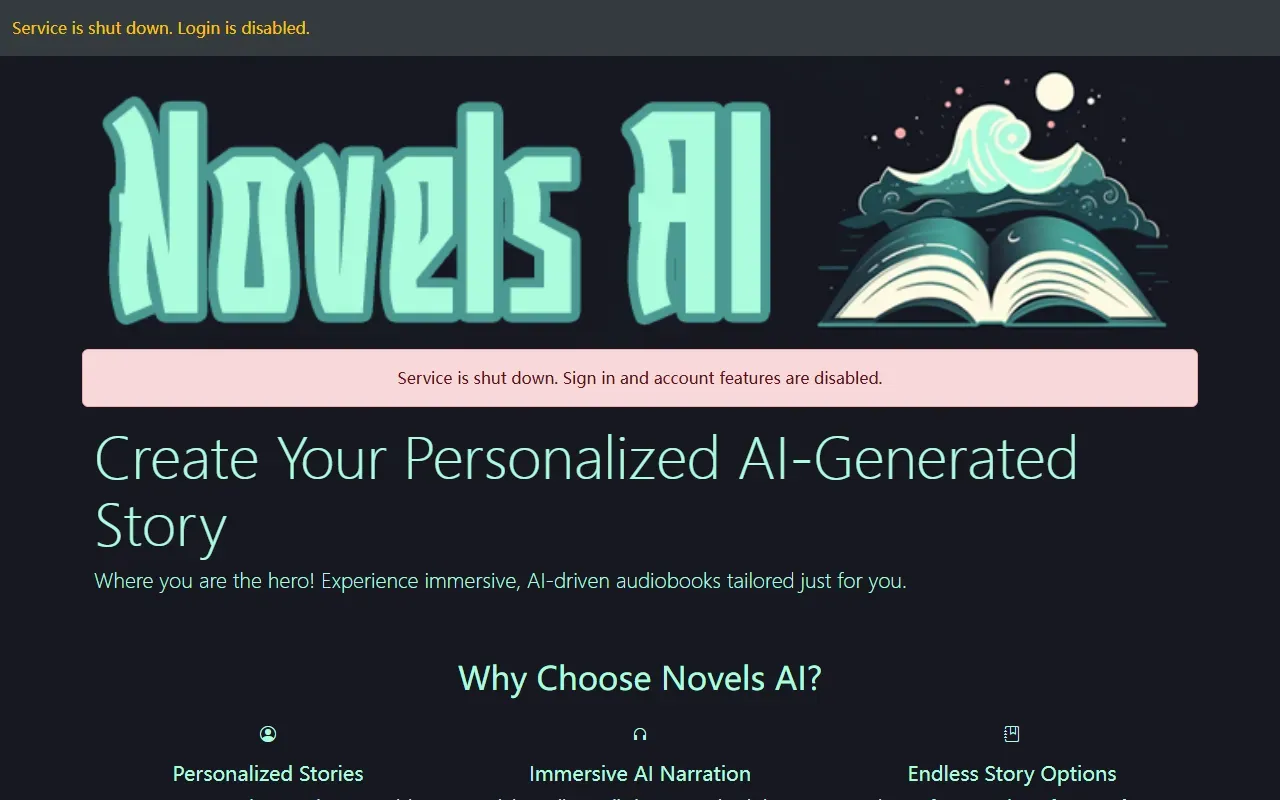 Novels AI 截图