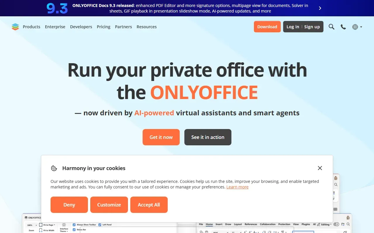 ONLYOFFICE 截图